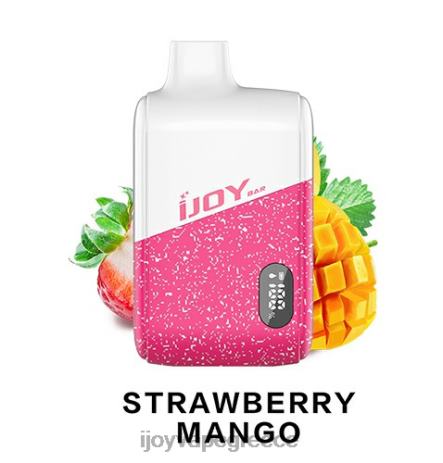 IJOY disposable vape - iJOY Bar IC8000 αναλώσιμα B044X194 μάνγκο φράουλα