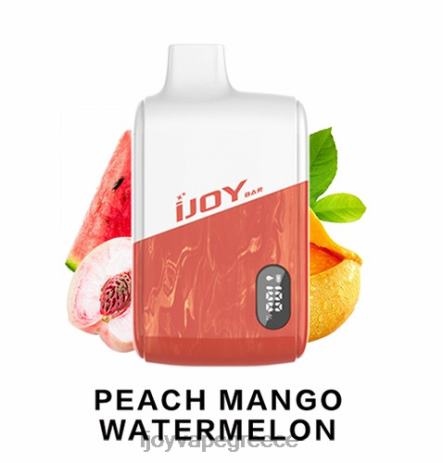 IJOY vape disposable - iJOY Bar IC8000 αναλώσιμα B044X191 ροδάκινο μάνγκο καρπούζι