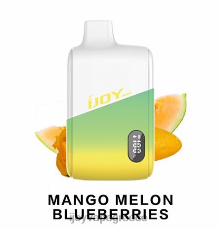 IJOY vape price - iJOY Bar IC8000 αναλώσιμα B044X186 μάνγκο πεπόνι βατόμουρα