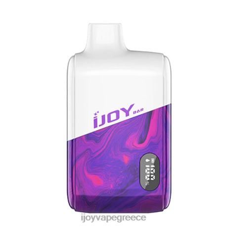 IJOY ελλάδα - iJOY Bar Smart Vape 8000 ρουφηξιές B044X27 λευκό κολλώδες