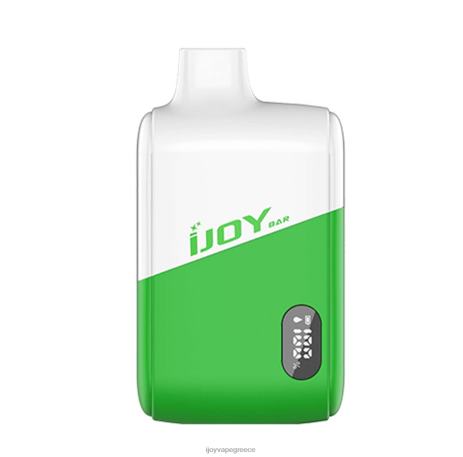 IJOY vape disposable - iJOY Bar Smart Vape 8000 ρουφηξιές B044X1 χυμός μήλου