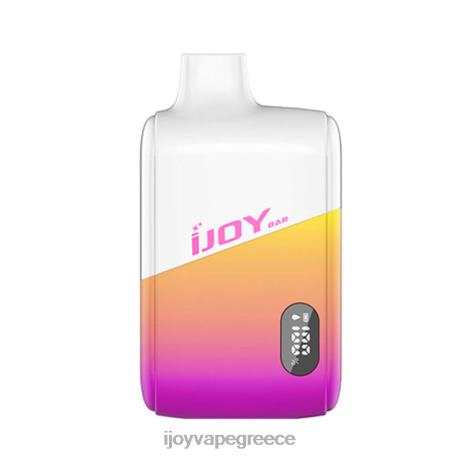 IJOY vape disposable - iJOY Bar Smart Vape 8000 ρουφηξιές B044X21 ακτινίδιο φράουλα