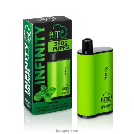 IJOY vape flavors - iJOY Fume Infinity μιας χρήσης 3500 ρουφηξιές | 12 ml B044X103 πάγος μέντας