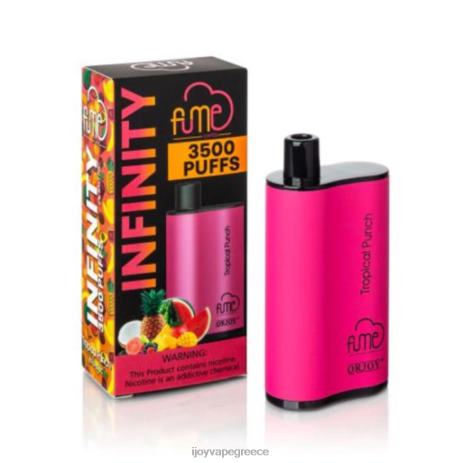 IJOY vape review - iJOY Fume Infinity μιας χρήσης 3500 ρουφηξιές | 12 ml B044X108 τροπική γροθιά