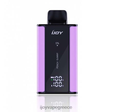 IJOY vape disposable - iJOY Captain 10000 ατμισμα B044X41 ροδάκινο κόμμι